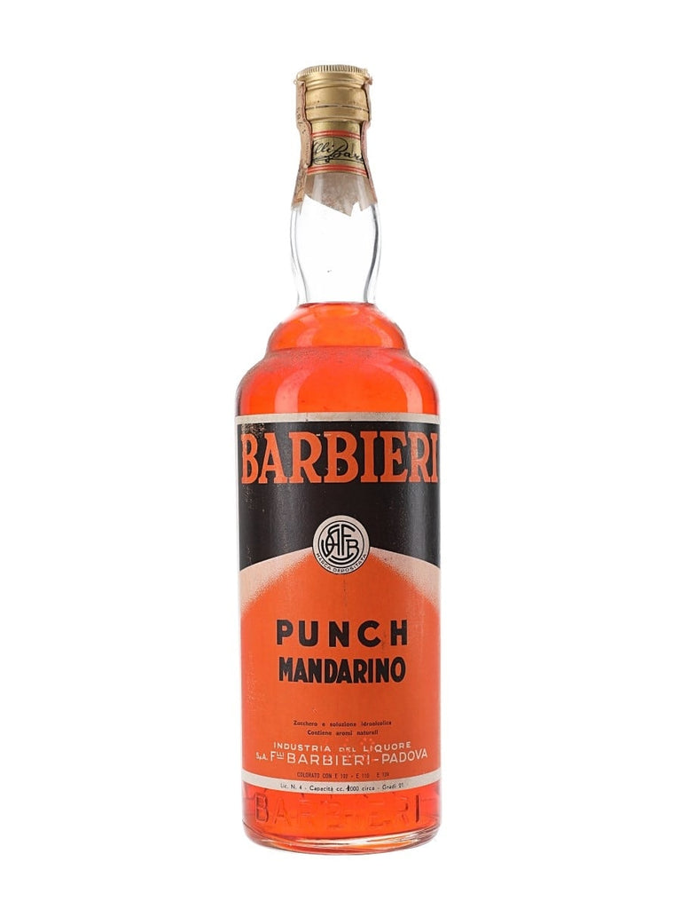 Barbieri Punch Mandarino - 1970s (21%, 100cl)