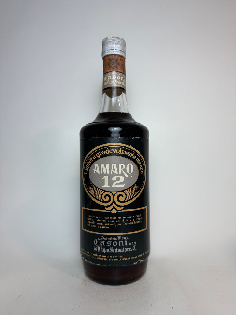 Casoni Amaro 12 - 1970s (33%, 100cl)