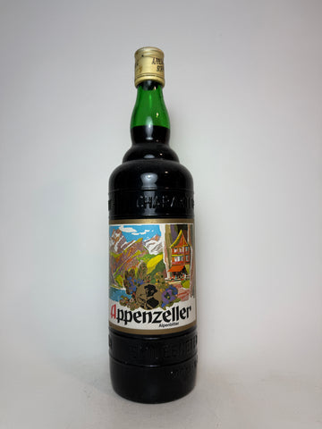 E. Ebneter Alpenzeller Swiss Alpenbitter - 1980s (29%, 100cl)