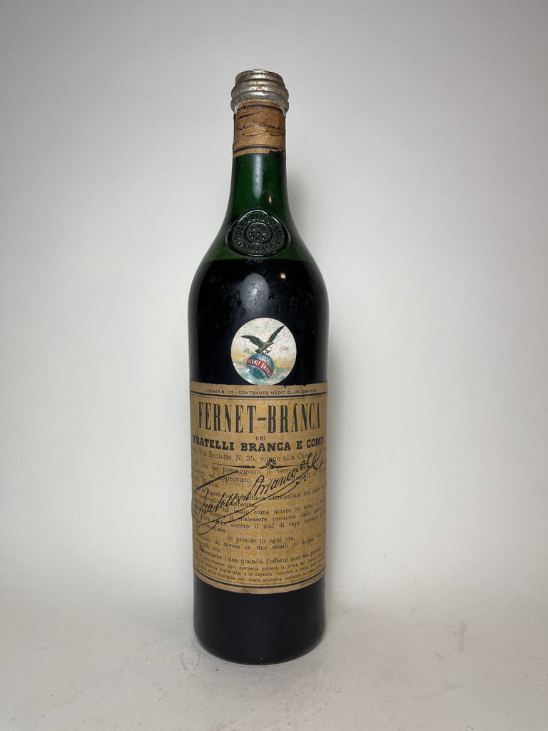 Fernet Branca - 1940s (45%, 90cl)