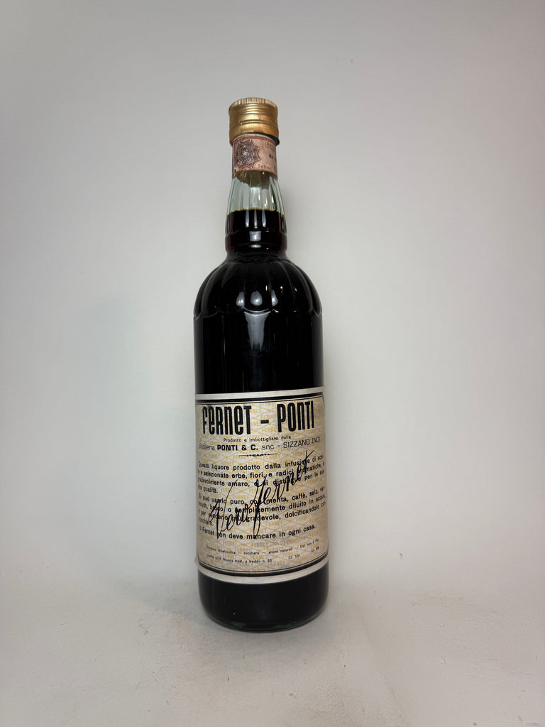Fernet Ponti - 1970s (45%, 100cl)