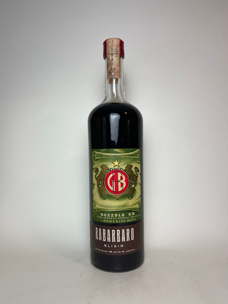 G. B. Bozzolo Rabarbaro - 1970s (15%, 100cl)