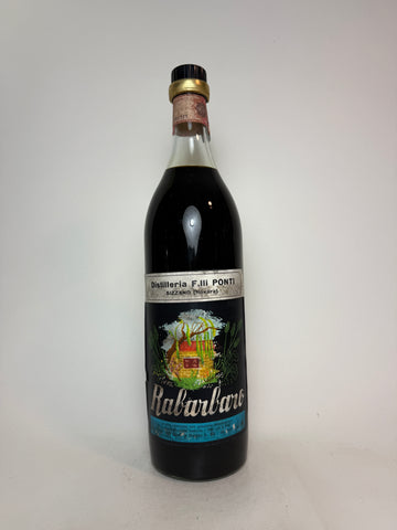 Ponti Rabarbaro - 1970s (16%, 100cl)