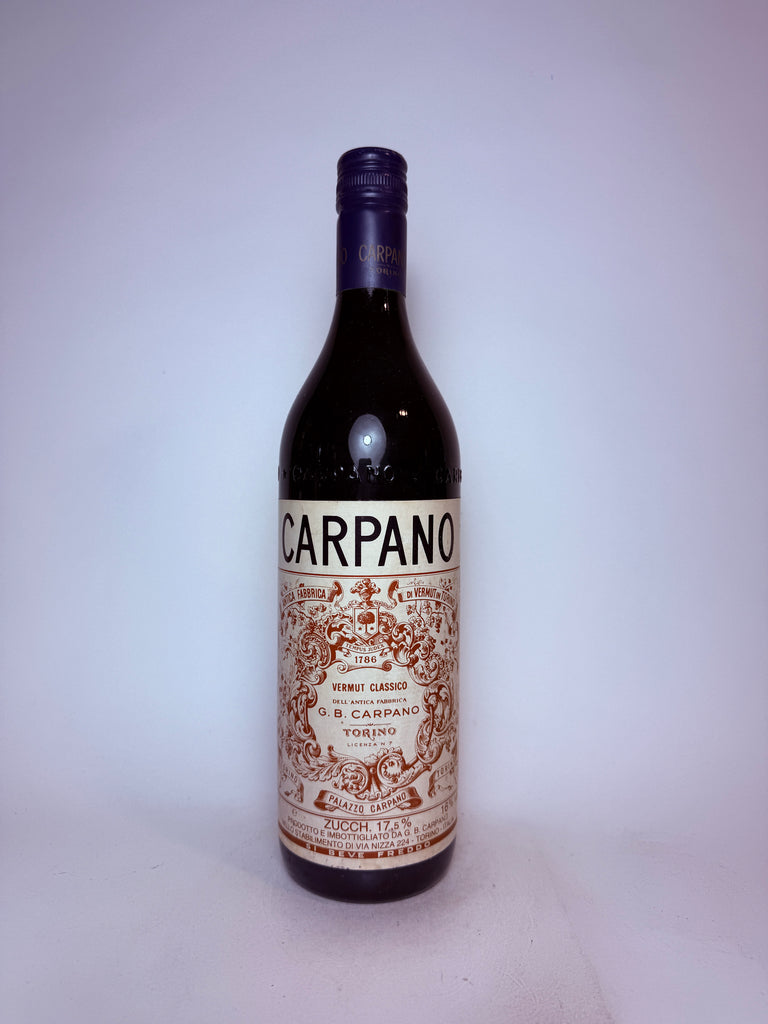 Carpano Vermuth Classico - 1980s (16%, 100cl)