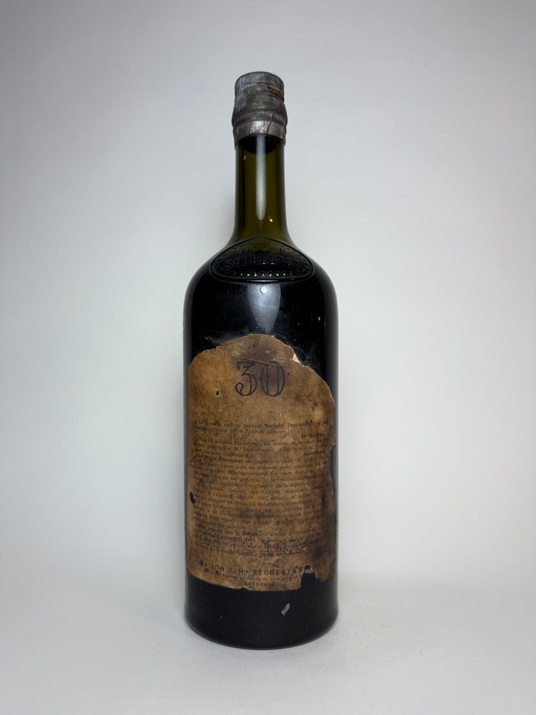 J. H. Sécrestat Bitter - 1930s (ABV Not Stated, 100cl)