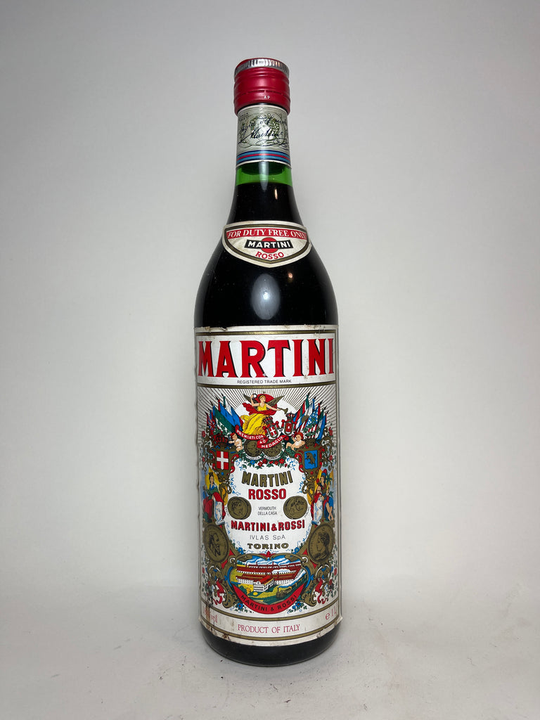 Martini & Rossi Sweet Red Vermouth - 1980s (18%, 100cl)