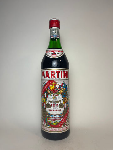 Martini & Rossi Sweet Red Vermouth - 1980s (17%, 100cl)
