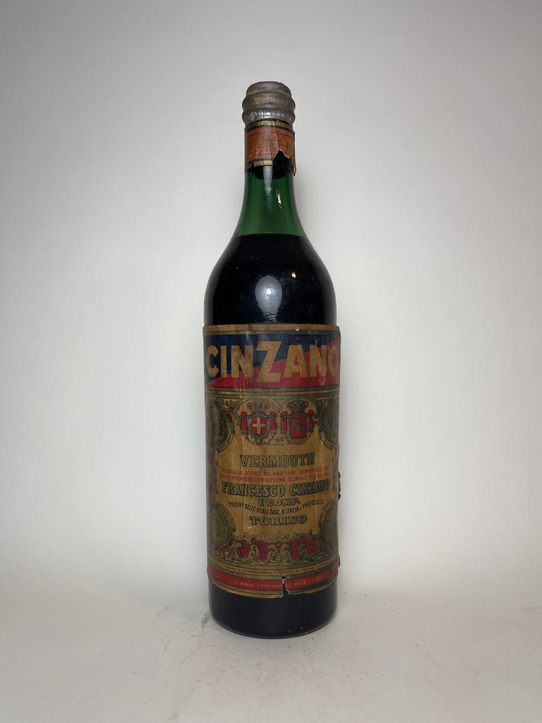 Cinzano Sweet Red Vermouth - 1950s (ABV Not Stated, 100cl)