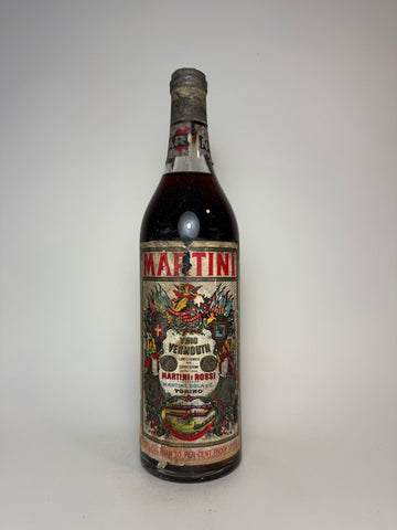 Martini & Rossi Sweet Red Vermouth - 1940s (16%, 100cl)