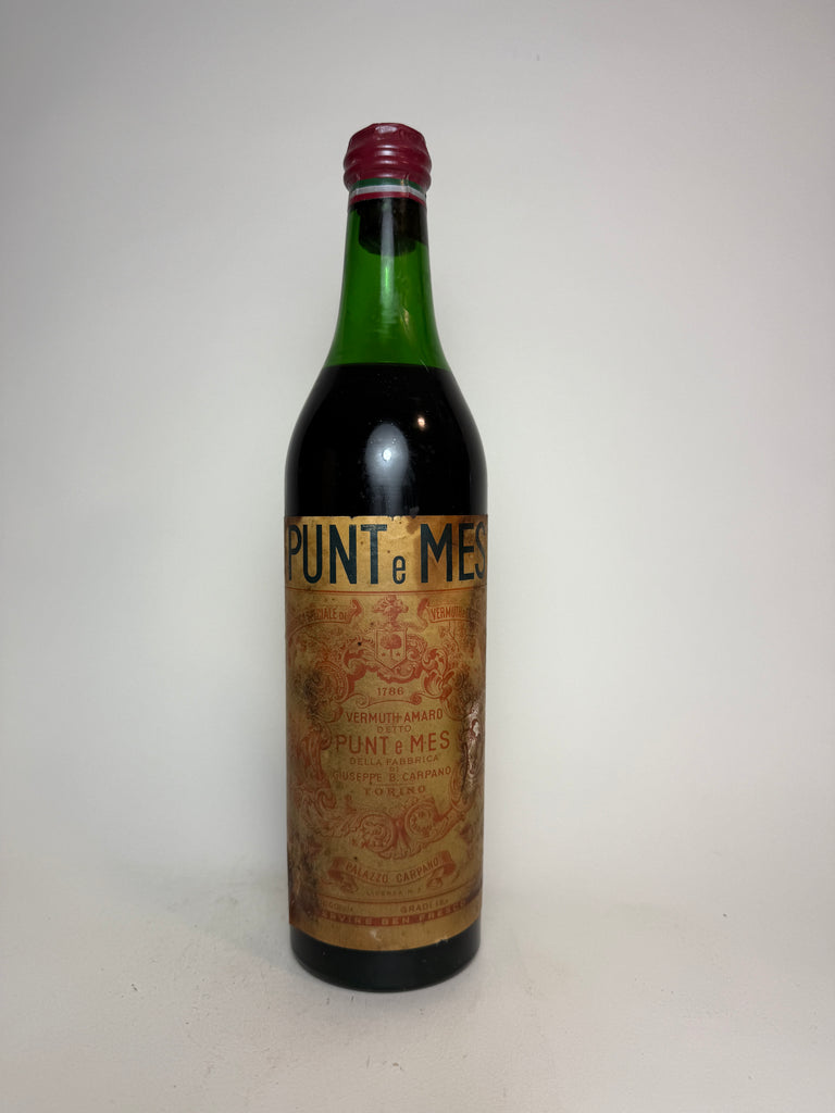 Carpano Punt e Mes Vermuth Amaro - 1950s (16.5%, 70cl)