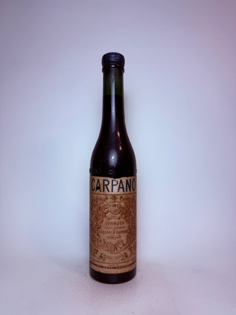 Carpano Vermuth - 1960s (16.5%, 50cl)