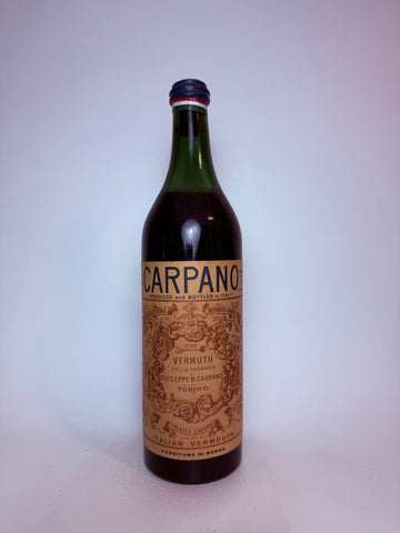 Carpano Vermuth - Dated 1948 (16.5%, 100cl)
