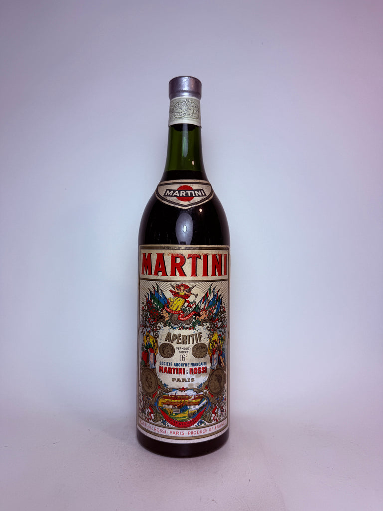 Martini & Rossi Sweet Red Vermouth - 1950s (16%, 100cl)