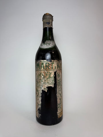 Martini & Rossi Dry White Vermouth - 1940s (18%, 100cl)