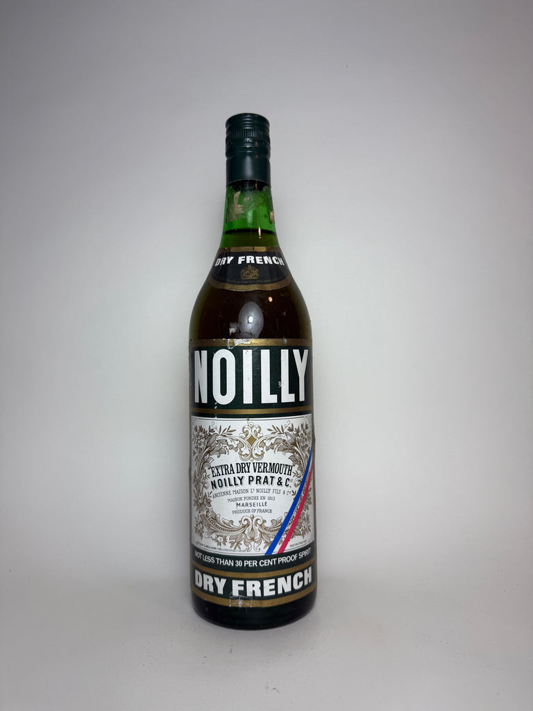 Noilly Prat Extra Dry White Vermouth - 1970s (18%, 100cl)