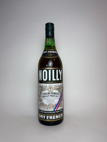 Noilly Prat Extra Dry White Vermouth - 1970s (18%, 100cl)