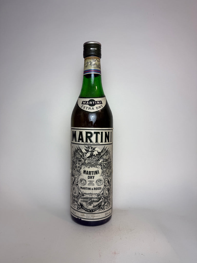 Martini & Rossi Extra Dry White Vermouth - 1980s (18%, 75cl)