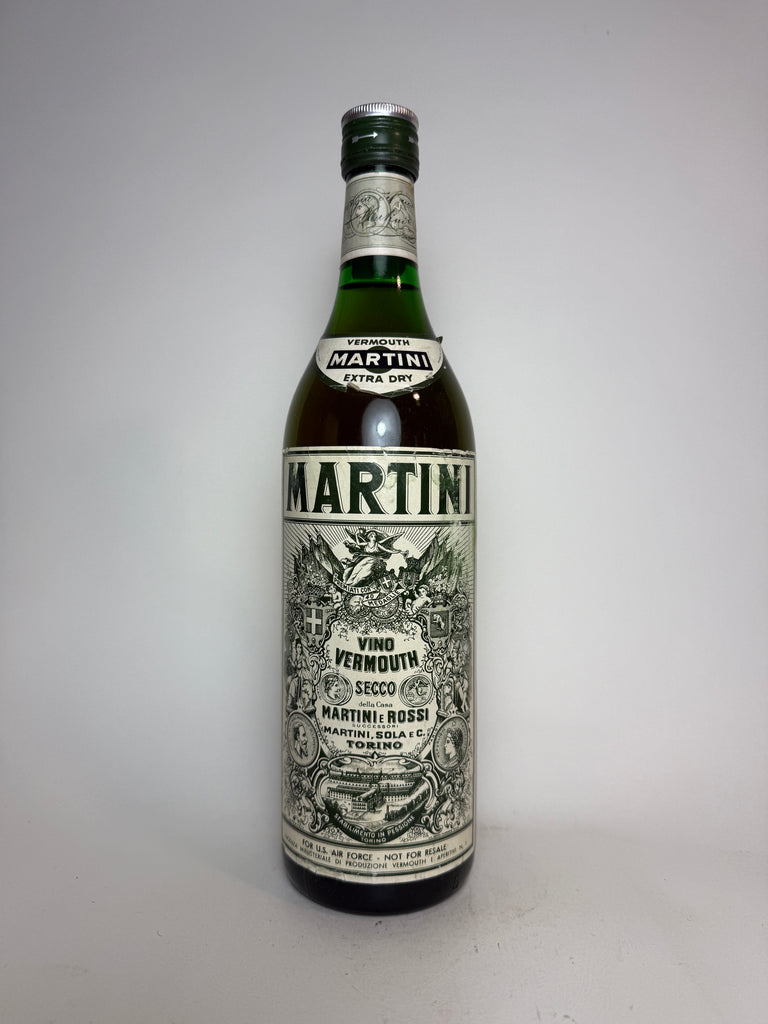 Martini & Rossi Extra Dry White Vermouth - 1970s (ABV Not stated, 88cl)