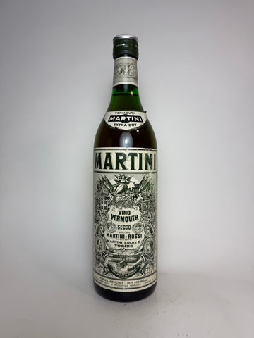 Martini & Rossi Extra Dry White Vermouth - 1970s (ABV Not stated, 88cl)