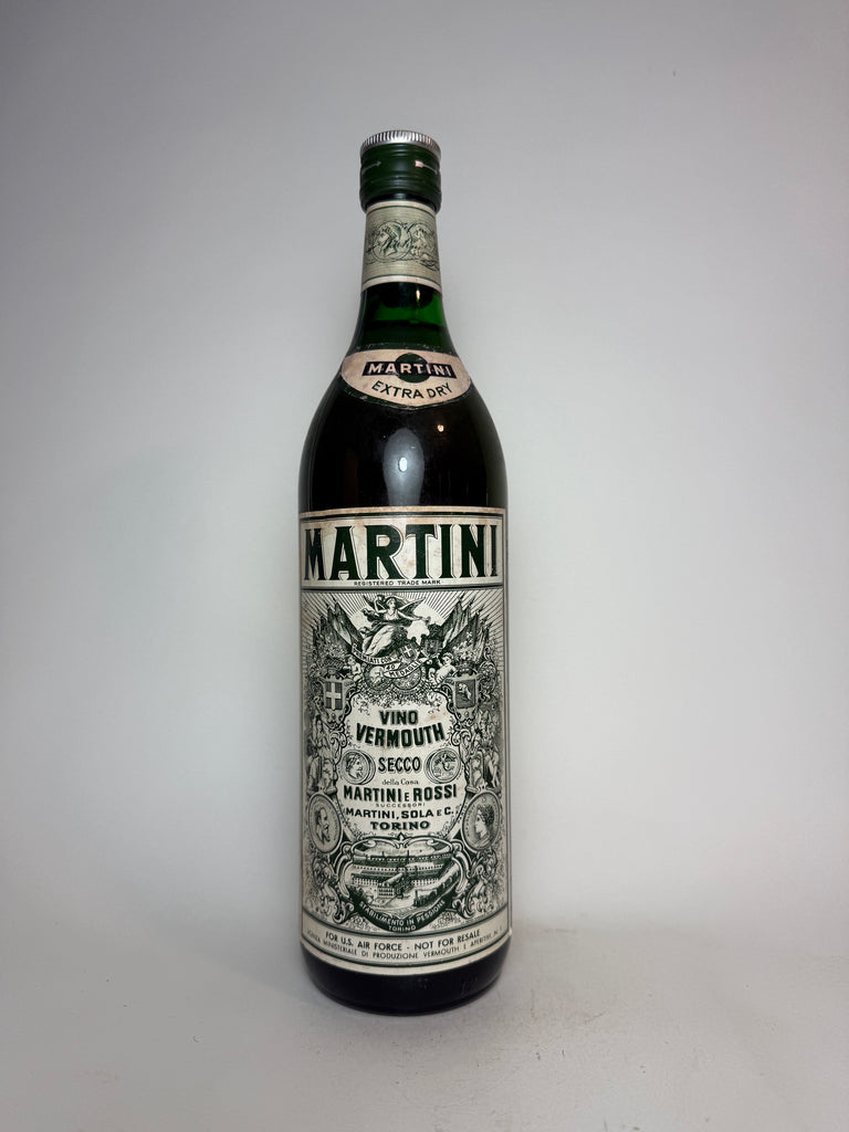 Martini & Rossi Extra Dry White Vermouth - 1970s (ABV Not stated, 100cl)