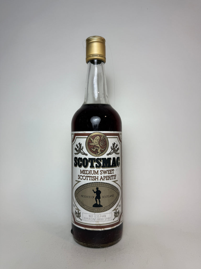 J. H. Wham's Scotsmac Medium Sweet Scottish Aperitif - 1970s (16%, 70cl)