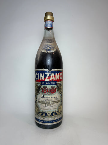 Cinzano Bianco Sweet White Vermouth - 1970s (16%, 140cl)