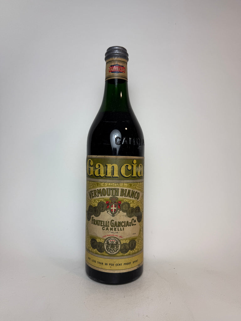Gancia Sweet White Vermouth - 1950s (17%, 100cl)
