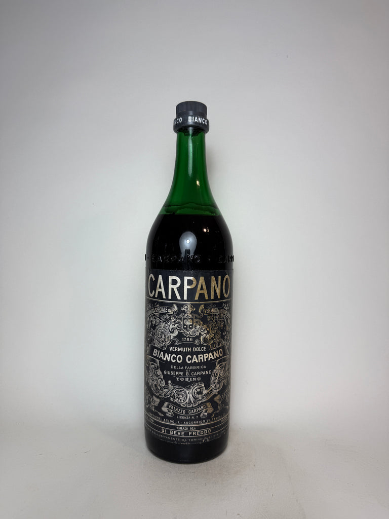 Carpano Vermuth Bianco - 1960s (16.5%, 100cl)