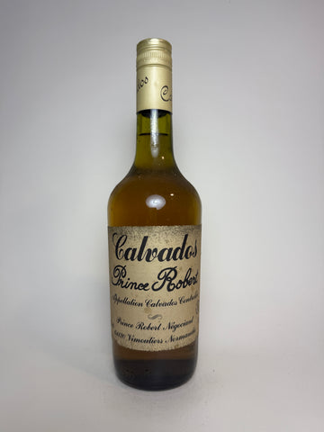 Prince Robert Calvados - 1980s (40%, 70cl)
