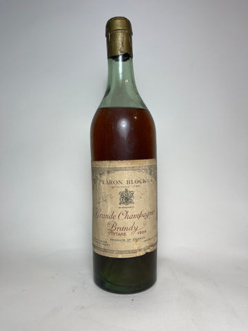 Fearon Block Grande Champagne Vintage Brandy - Vintage 1928 / Bottled 1960s (ABV Not Stated, 70cl)