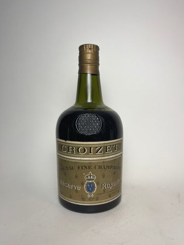 Croizet Réserve Royale Fine Champagne Vintage Cognac - 1894 Vintage / Bottled 1960s (40%, 70cl)