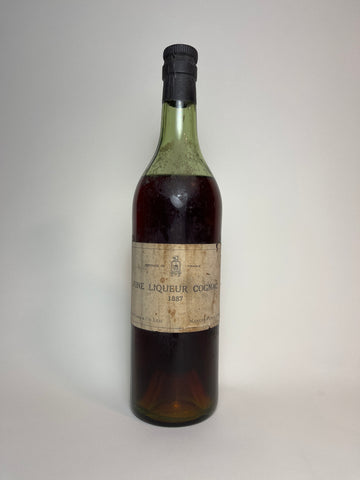 John Mark & Co. Fine Liqueur Vintage Cognac - Distilled 1887 / Bottled 1950s (ABV Not Stated, 70cl)