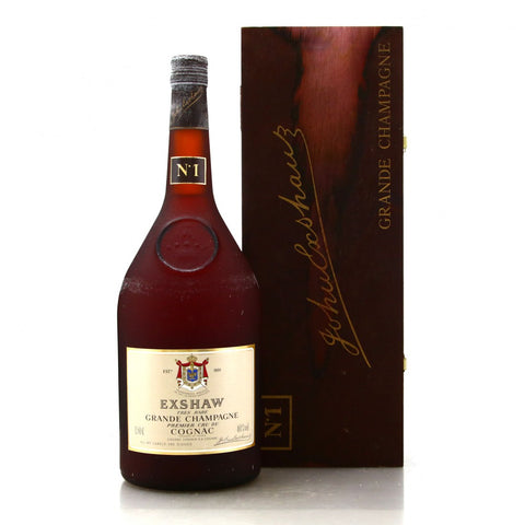 John Exshaw Très Rare Grande Champagne Premier Cru Cognac - 1970s (40%, 150cl)