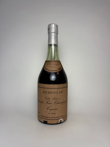 Demoulin Vintage Vielle Reserve Grande Fine Champagne Cognac - 1875 Vintage / Bottled 1960s (ABV Not Stated, 70cl)