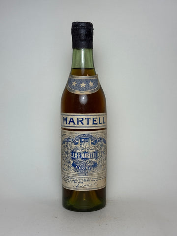 Martell 3*/VS Cognac - 1940s (ABV Not Stated, 35cl)
