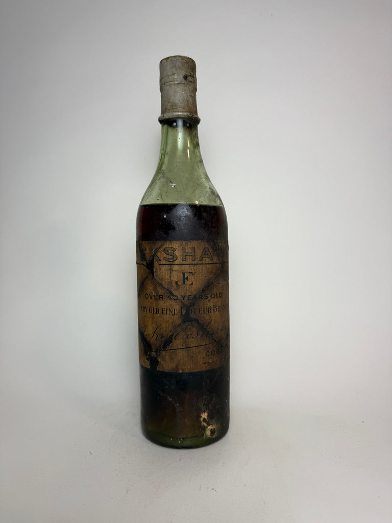 John Exshaw Very Old Fine Liqueur Brandy - Distilled late 19th century / Bottled 1930s (ABV not stated, 70cl)