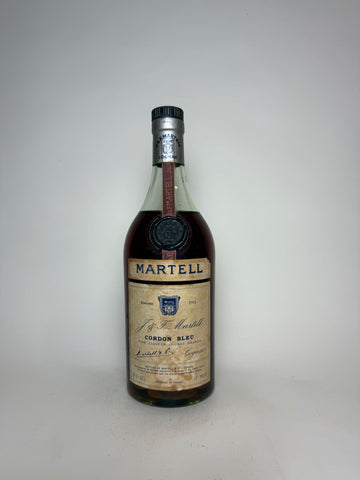 J. & F. Martell Cordon Bleu Fine Liqueur Cognac Brandy - 1970s (40%, 68cl)