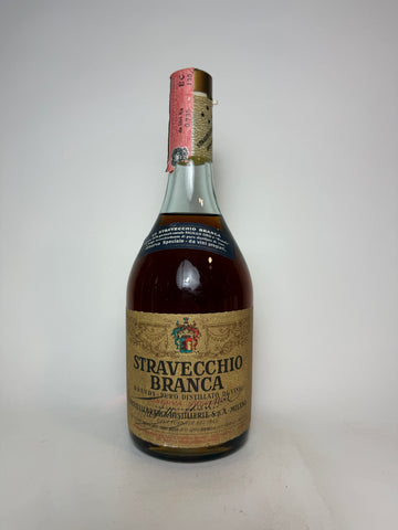 Fratelli Branca Stravecchio Italian Brandy - 1970s (42%, 75cl)