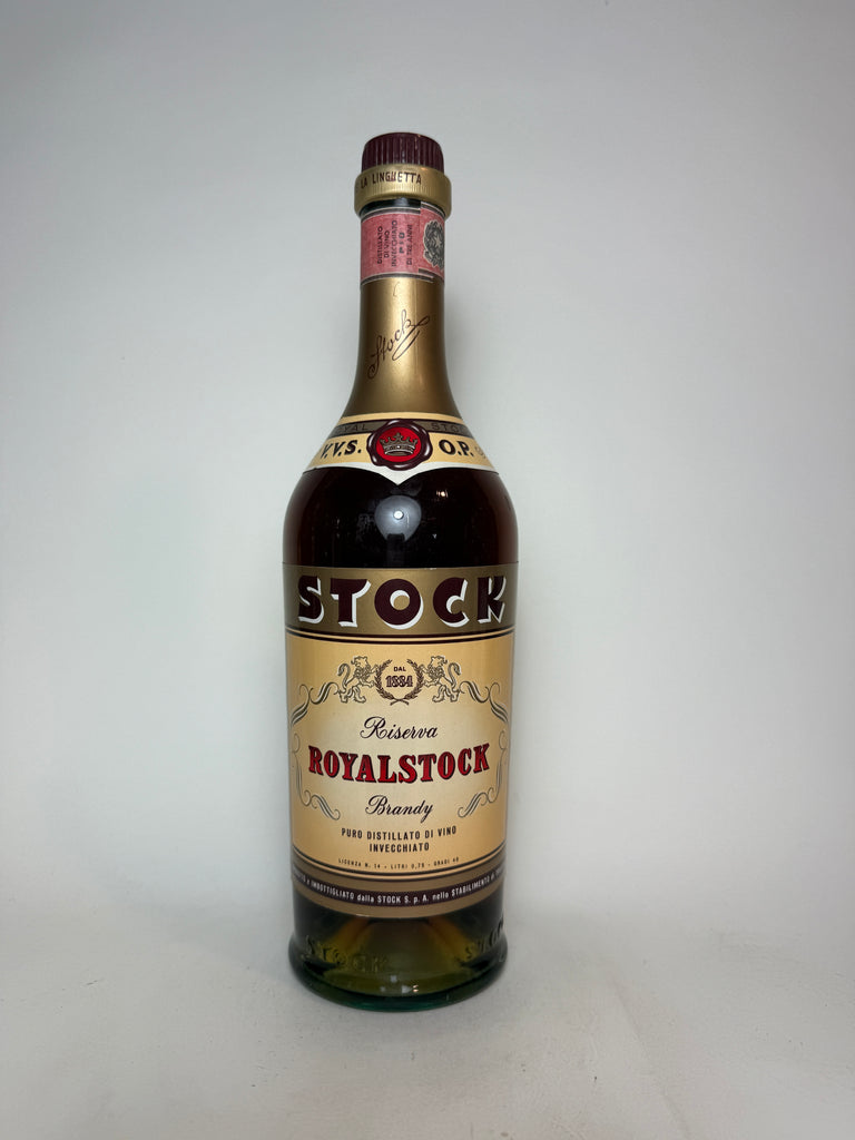 Stock Riserva Royalstock V.V.S.O.P. Brandy - 1970s (40%, 75cl))