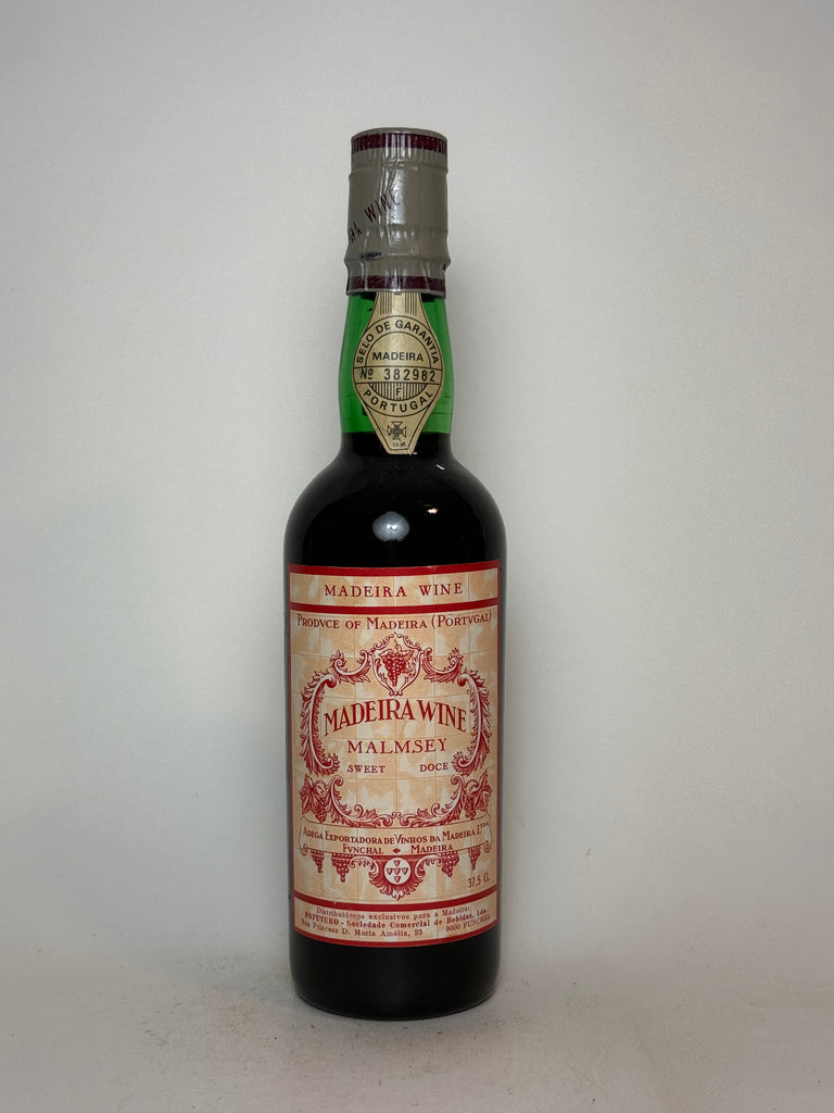 Malmsey Sweet Madeira Wine - 1970s (ABV Not Stated, 37.5cl)