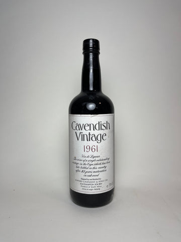 Cavendish 25YO+ South African Port - 1961 Vintage / Bottled post-1986 (20%, 75cl)