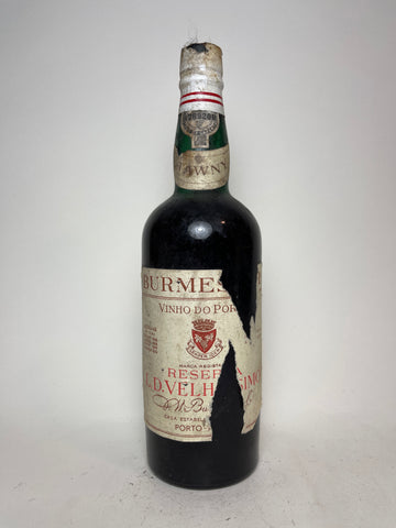Burmester Reserva L.D. Velhissimo - 1960s (20%, 75cl)