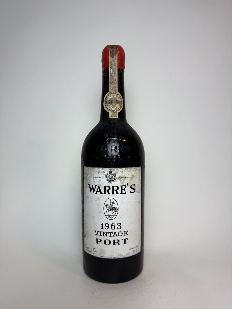 Warre's Vintage Port - 1963 Vintage (20%, 75cl)
