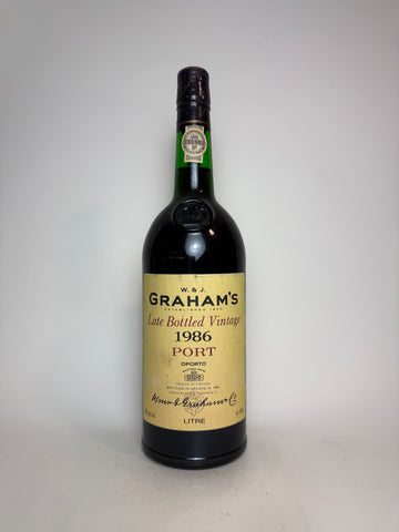 Graham's Late Bottled Vintage Port - Vintage 1986 / Bottled 1992 (20%, 100cl)