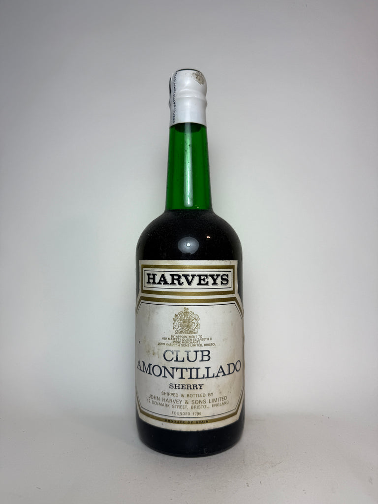 Harveys Club Amontillado Sherry - 1970s (ABV Not Stated, 70cl)