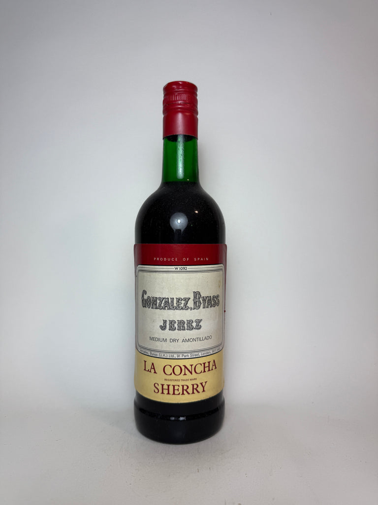 Gonzales Byass La Concha Sherry - 1970s (ABV Not Stated, 70cl)