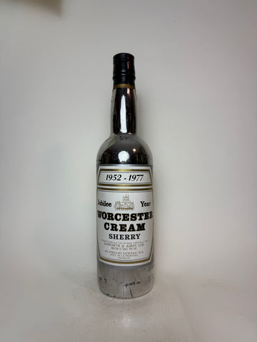 Emilio Lustau for Haworth & Airey Jubilee Year (1952-77) Worcester Cream Sherry - Bottled 1977 (ABV not stated, 70cl)
