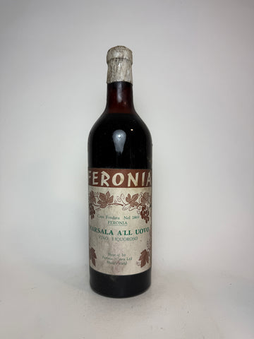 Feronia Marsala - 1960s (ABV Not stated, 70cl))