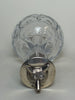 A Sterling Silver & Crystal Bitters Dash Bottle - J B Chatterley & Sons Ltd., Birmingham Current (c. 10cl)