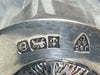 A Sterling Silver & Crystal Bitters Dash Bottle - J B Chatterley & Sons Ltd., Birmingham Current (c. 10cl)